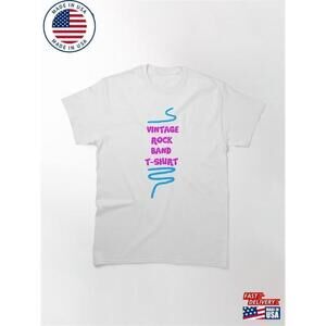 Rock Band Music Lover Minimal Graphic T-Shirt